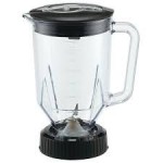Blender 1 litre avec bol en inox 375W 2 vitesses
