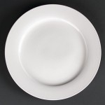 Assiettes rondes a bord large 305mm Lumina