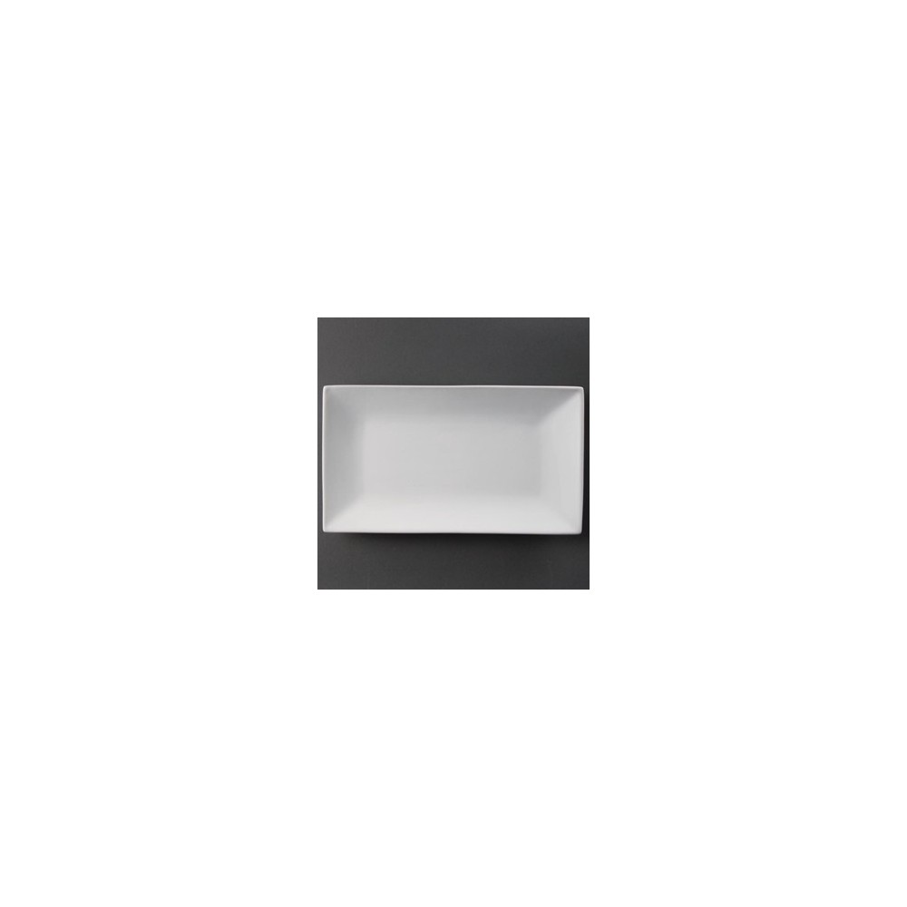 Assiettes rectangulaires a bord large 310 x 175mm Lumina Assiettes rectangulaires a bord large 310 x 175mm Lumina