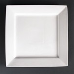 Assiettes carrees 170mm Lumina