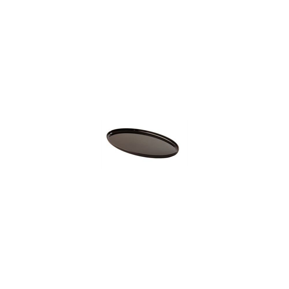 Petits plateaux ovales noirs Petits plateaux ovales noirs