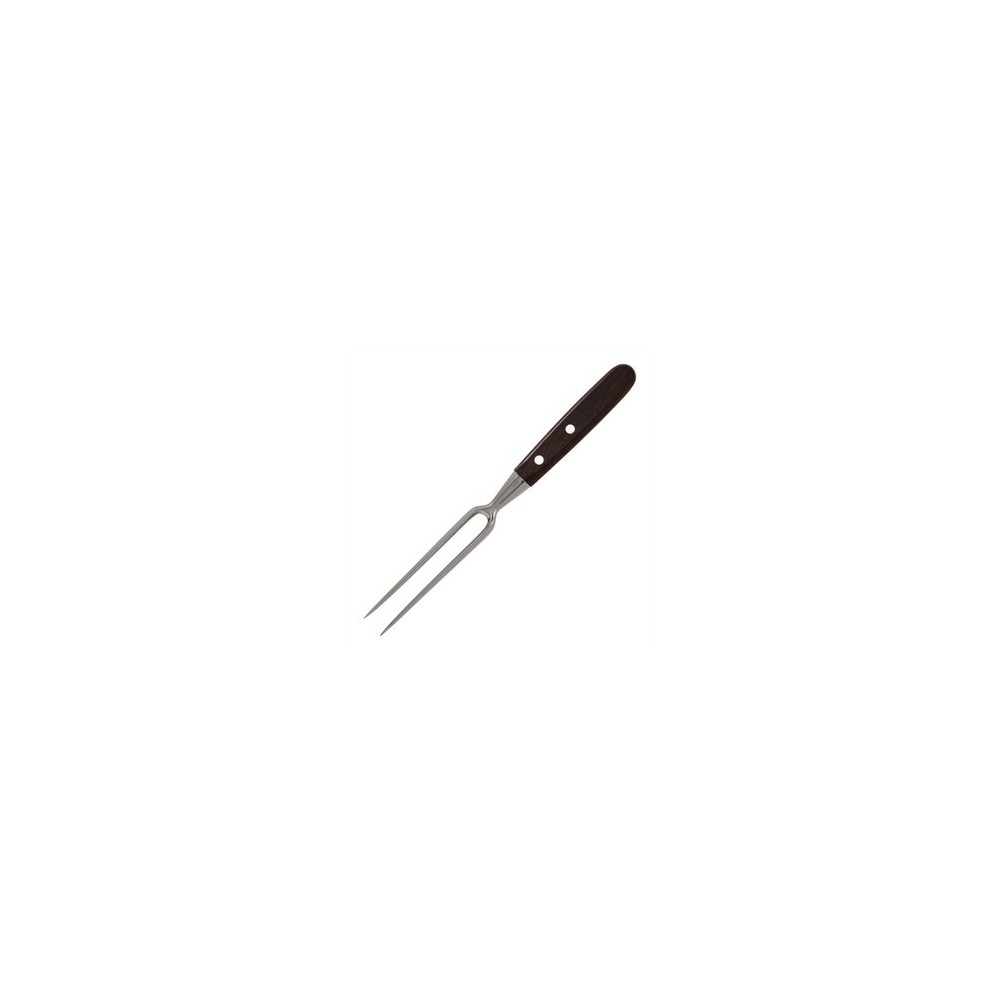 Fourchette a decouper a manche en bois 15cm Victorinox Fourchette a decouper a manche en bois 15cm Victorinox
