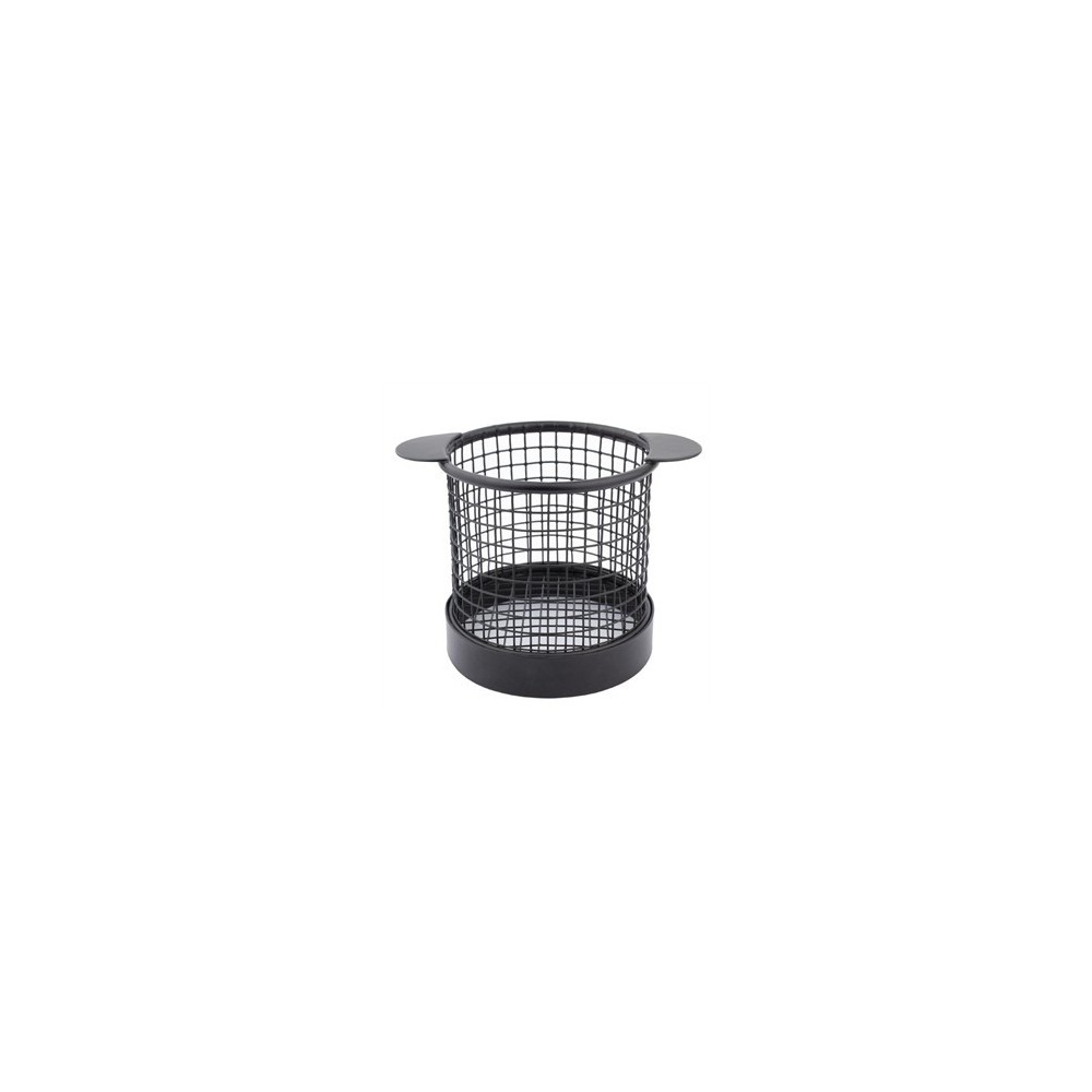 Panier de présentation noir avec oreilles Panier de présentation noir avec oreilles