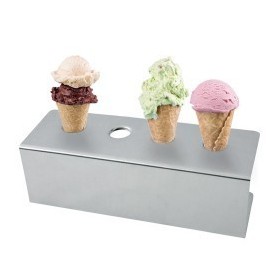 Support pour glaces.