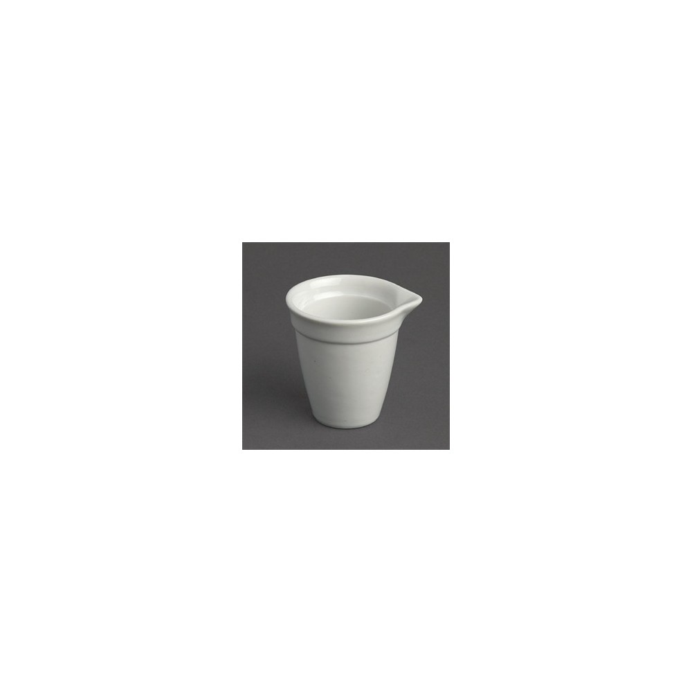 Pot a lait bistro blanc Olympia 42ml lot de 12 Pot a lait bistro blanc Olympia 42ml lot de 12