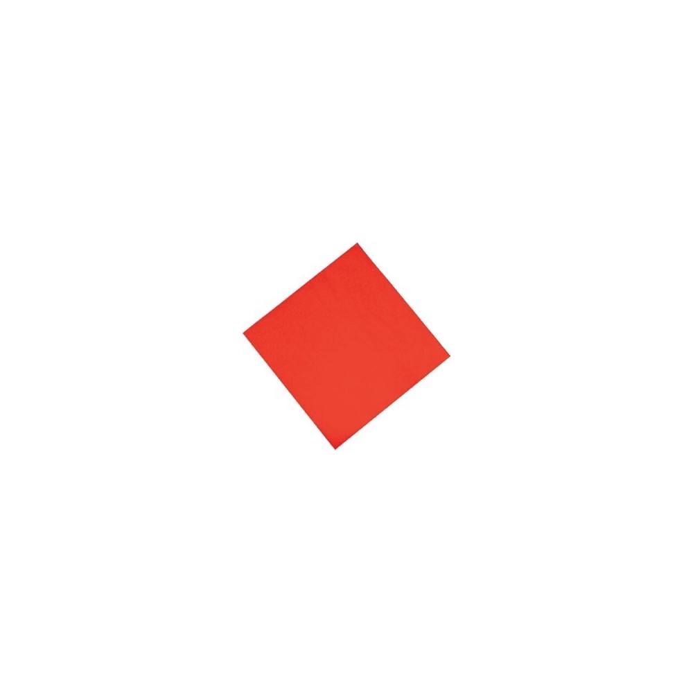 Serviettes en papier rouges - 330 mm - Fasana - Lot de 1500 Serviettes en papier rouges - 330 mm - Fasana - Lot de 1500