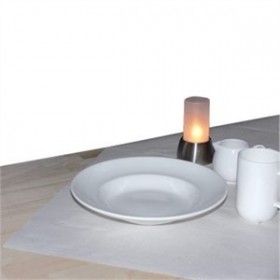 Surnappe blanche en papier...