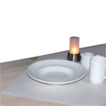 Surnappe blanche en papier Tork