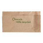 Serviettes 1 pli en papier recycle avec distributeur