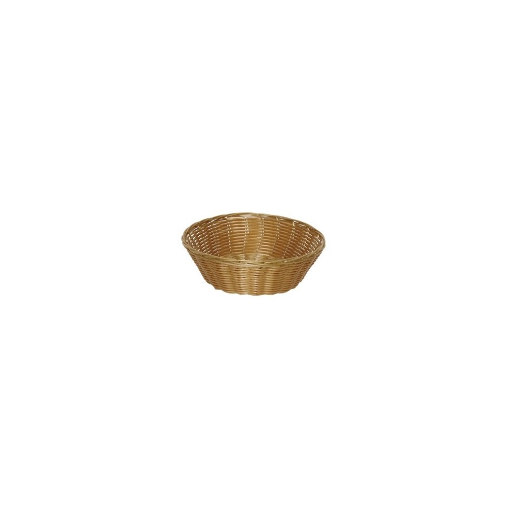 Corbeille ronde en osier poly Corbeille ronde en osier poly