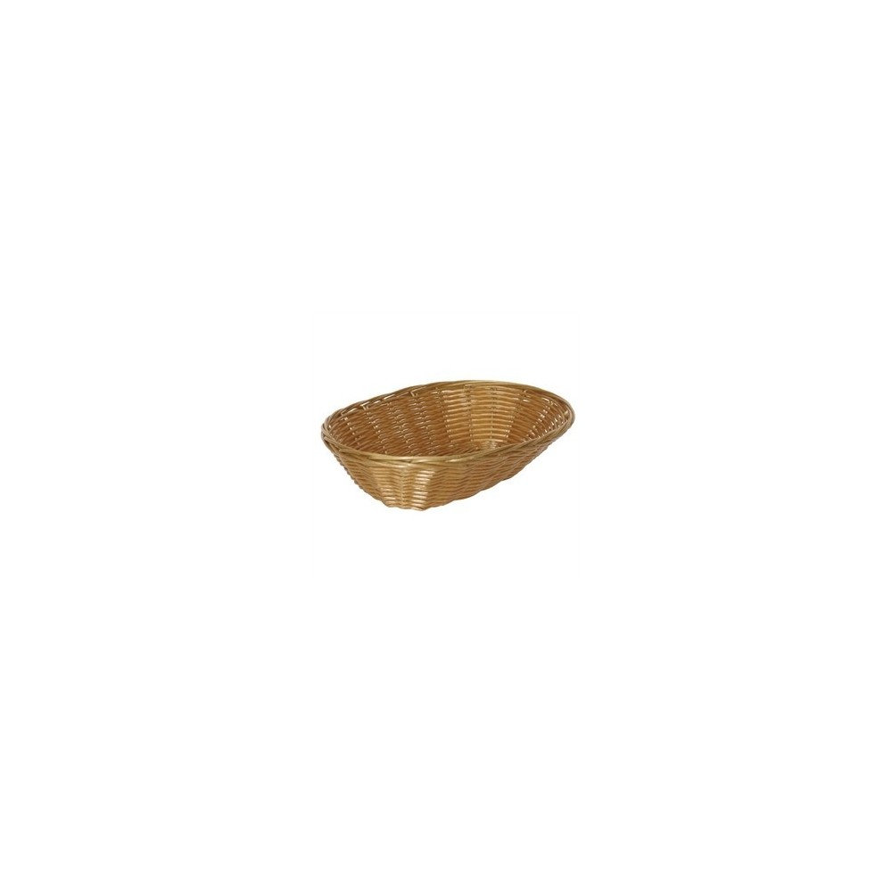 Corbeille ovale en osier polypropylene Corbeille ovale en osier polypropylene