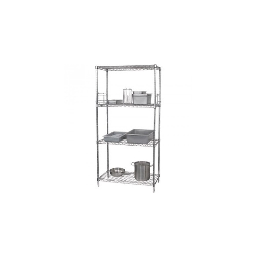 Étagère de rangement profondeur 61 cm professionnelle Gastromastro Étagère de rangement profondeur 61 cm professionnelle Gastromastro