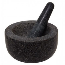 Pilon et mortier en granite...