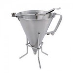 ENTONNOIR AUTOMATIQUE À PISTON + SUPPORT pro Gastro
