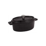 COCOTTE OVALE FONTE NOIRE 24.3 CM PRO STAUB