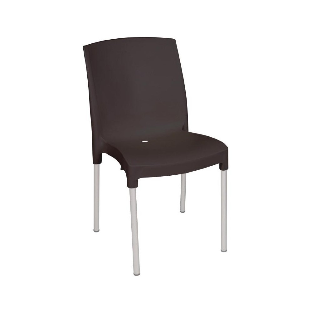 Fauteuils empilables en aluminium Fauteuils empilables en aluminium