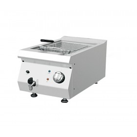 Friteuse électrique professionnel 8 litres avec vidange 