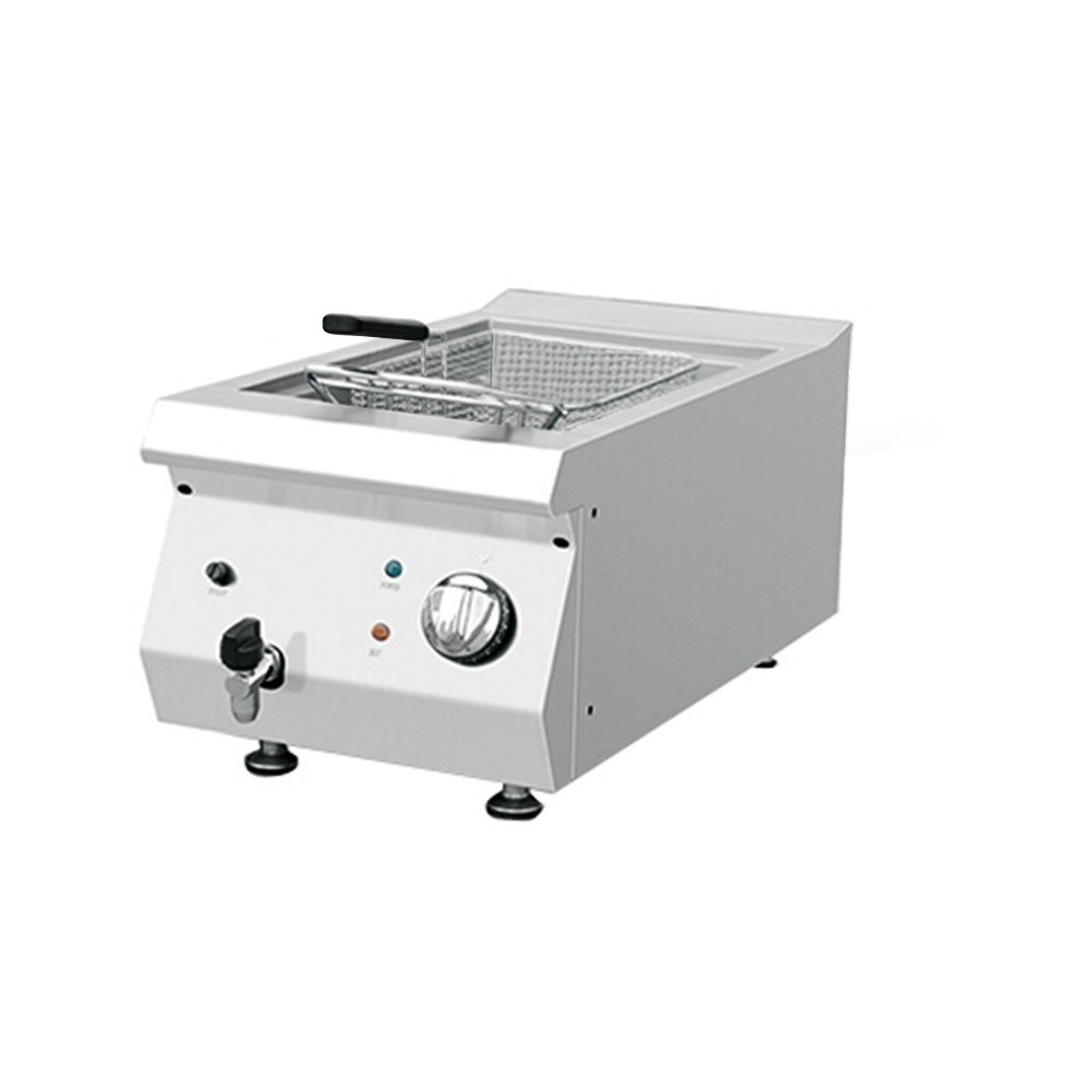 Friteuse électrique professionnel 8 litres avec vidange Friteuse électrique professionnel 8 litres avec vidange