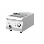 Friteuse électrique professionnel 8 litres avec vidange 