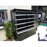 Vitrine murale noire/bleu 1230 x 725 x 1900