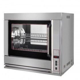 Rôtissoire à balancelles - PREMIUM - ELECTRIQUE - 4 broches / 20 poulets