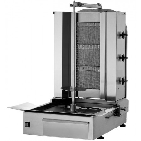 Machine Kebab à gaz 60 KG DELUXE GGMASTRO