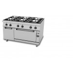 Fourneau 6 feux gaz