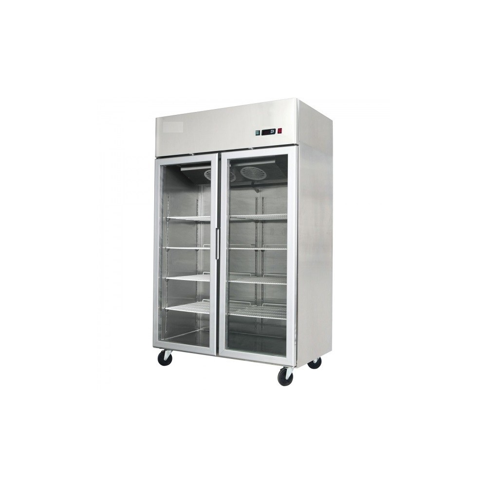 PREMIUM - Armoire réfrigérée vitrée négative - Inox - 1200 L. - Garantie 2 ans - Classe ST PREMIUM - Armoire réfrigérée vitrée négative - Inox - 1200 L. - Garantie 2 ans - Classe ST