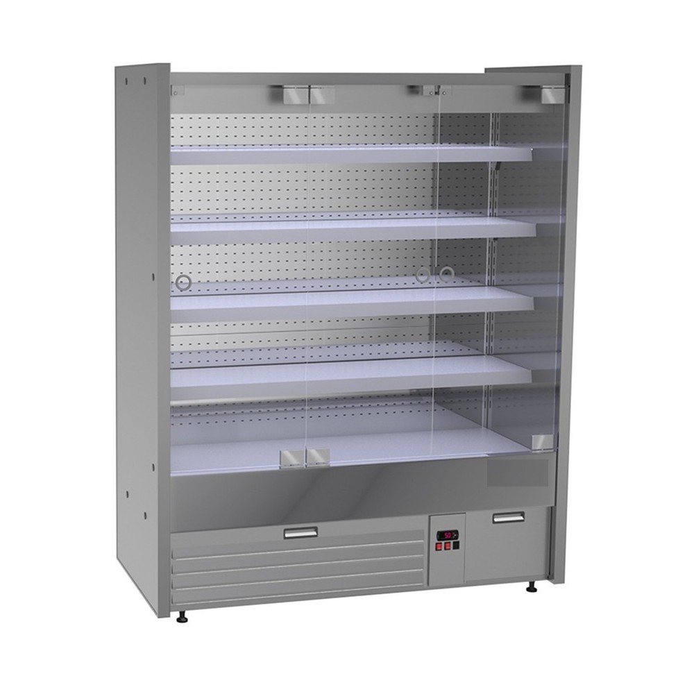 Vitrine réfrigérée libre service Slim 1000 x 550 x 1930 vitrée Vitrine réfrigérée libre service Slim 1000 x 550 x 1930 vitrée