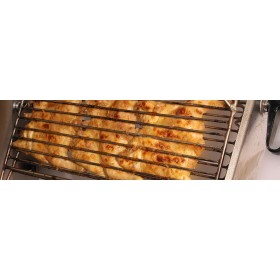 Rôtissoire à poulets éléctrique 5 broches à balancelle 