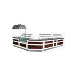 Vitrine patissiere droite INFRICO vp 1900