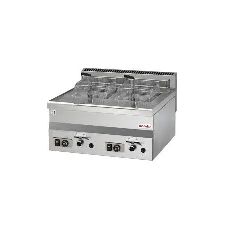 Friteuse Monobloc  2 X 12 L éléctrique