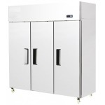 Armoire inox 1 porte vitrée - 336 litres