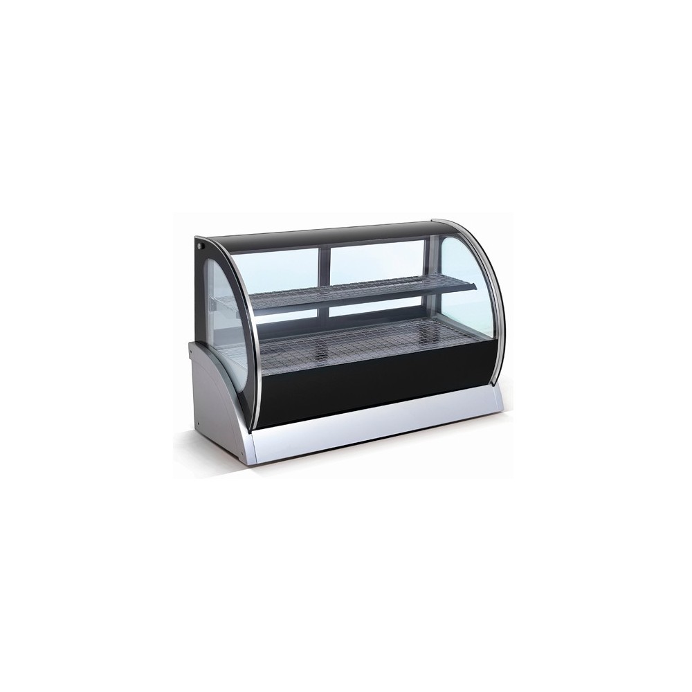 Vitrine chauffante à poser - M - Paiment 4X -128 L. - 900 (L) x 550 (P) x 790 (H) mm - Avec éclairage - Classe N Vitrine chauffante à poser - M - Paiment 4X -128 L. - 900 (L) x 550 (P) x 790 (H) mm - Avec éclairage - Classe N