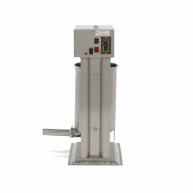 Poussoir manuel vertical en inox, 12 litres