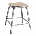 Chaises en rotin bar anthracite avec accoudoirs