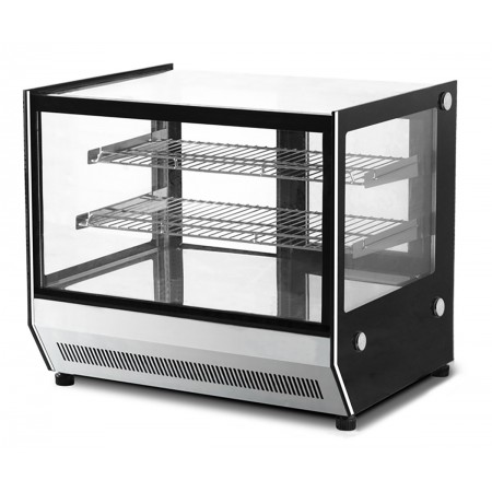Vitrine réfrigérée à poser - Paiement 4X - 202 L. - 2 étagères - Avec éclairage - Classe N