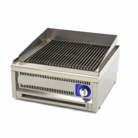 Grill pierre de lave gaz double -Top-