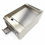 Plaque de cuisson gaz 1/2 lisse et 1/2 rainurée -Top-