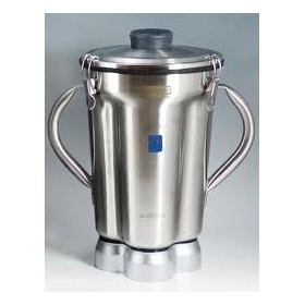 Bol 4 litres en inox avec couvercle en inox