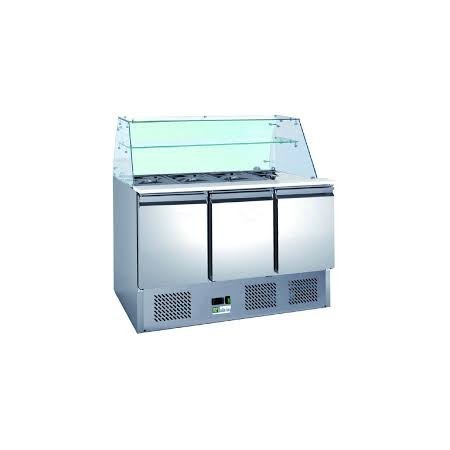 SALADETTE RÉFRIGÉRÉE VITRÉE 3 PORTES
