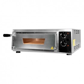 Four pizzas professionnel électrique - Made in Italy - Thermostat 350 °C - Paiement 4X - 1 x 34 cm