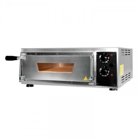 Four pizzas professionnel électrique - Made in Italy - Thermostat 350 °C - Paiement 4X - 1 x 34 cm