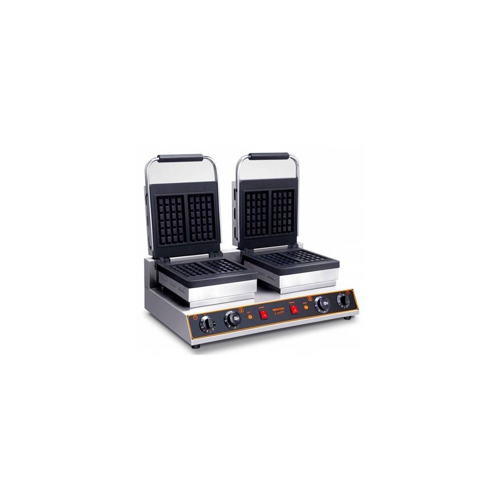 Gaufrier professionnel électrique compacte double Waring Gaufrier professionnel électrique compacte double Waring