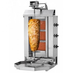 Machine Kebab à gaz 60 kg GGMASTRO