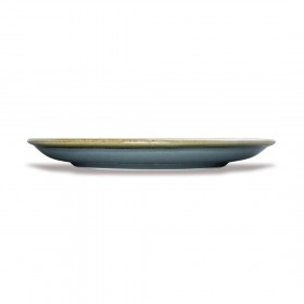 Assiette Plate Ronde Kiln | Océan | Ø230mm | Par 6 Pièces