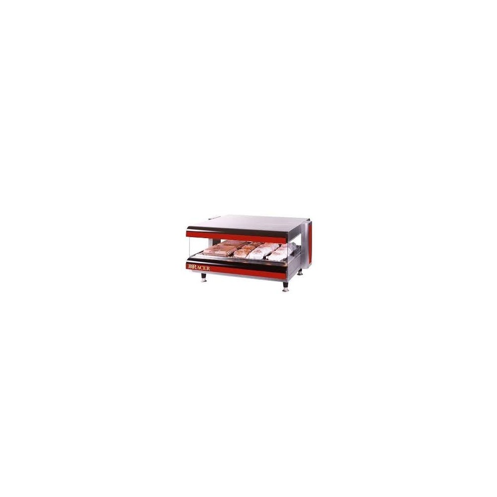 Présentoir chauffant incliné - Simple niveau largeur 762mm Présentoir chauffant incliné - Simple niveau largeur 762mm