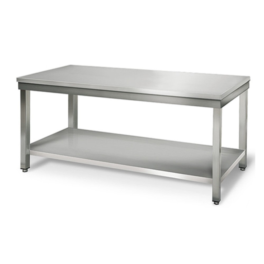 Table inox - AISI 304 - 2000 (L) x 600 (P) x 900 (H) mm Table inox - AISI 304 - 2000 (L) x 600 (P) x 900 (H) mm