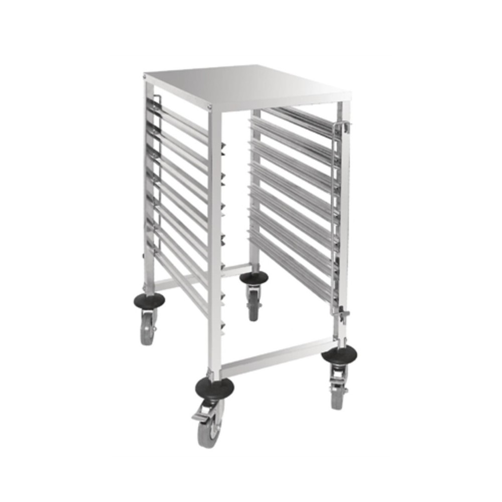 Echelle - 7x bacs GN 2/1 + roulettes Echelle - 7x bacs GN 2/1 + roulettes