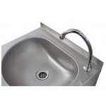 Lave-mains - Inox + pédale